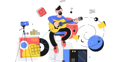 Mikä on TikTok-kahva? 63 manplayingguitar1